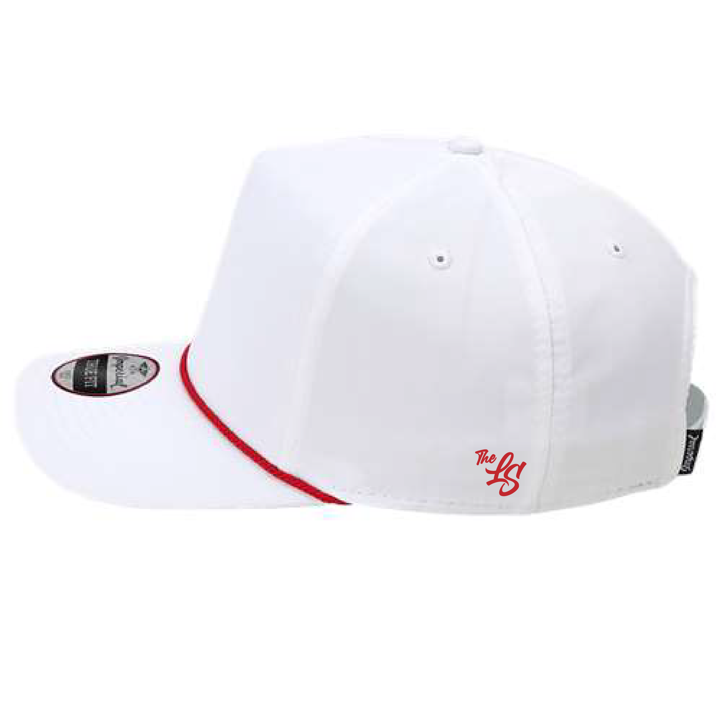 Cabot Dance Cap | White & Red