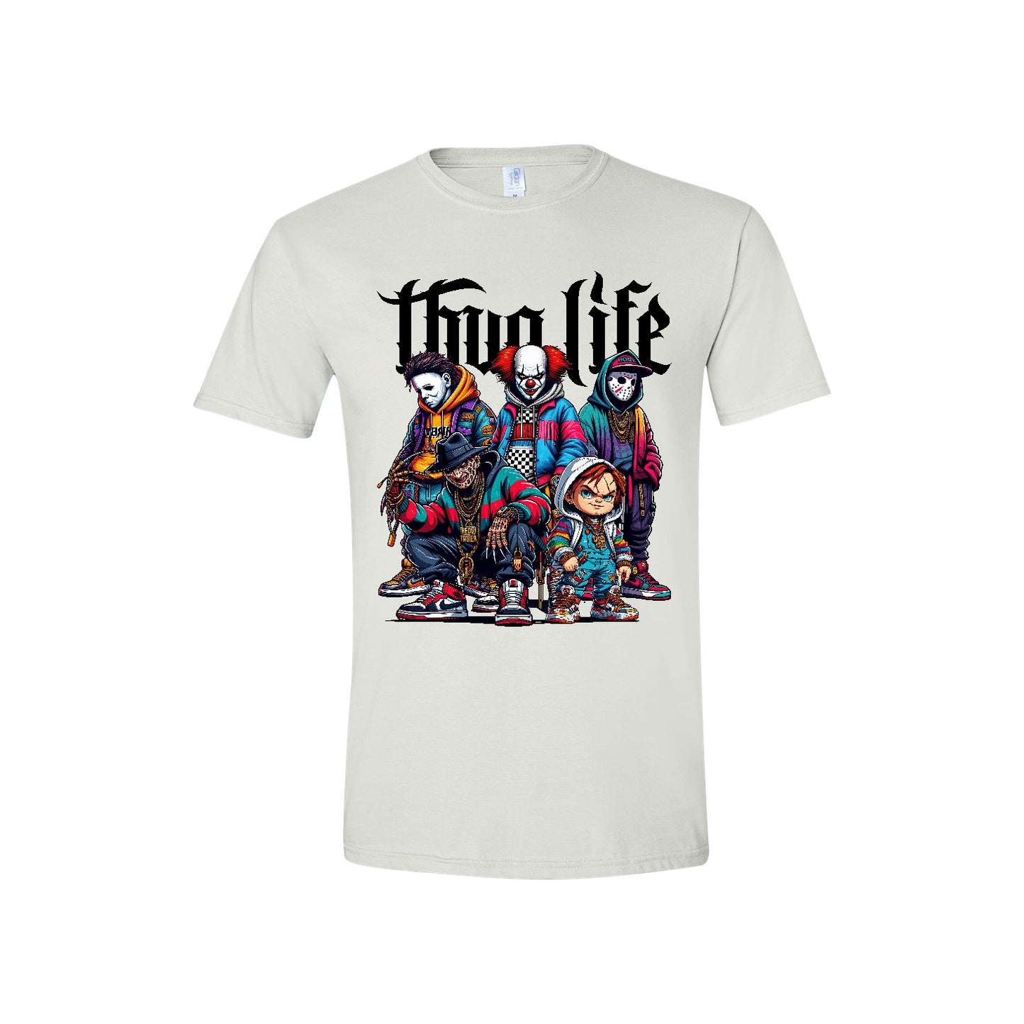 Thug Life Horror Tee Group