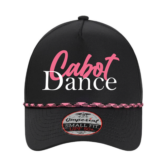 Cabot Dance Cap | Black & Pink