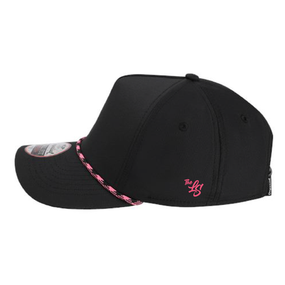 Cabot Dance Cap | Black & Pink
