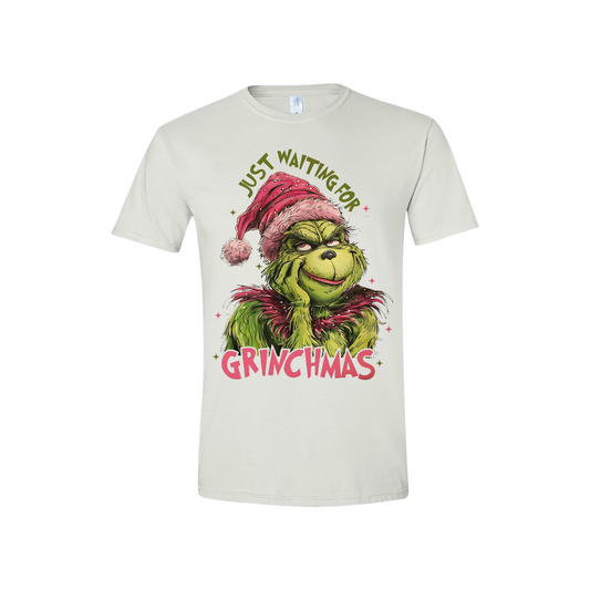 Waiting for Christmas Grinch | PINK