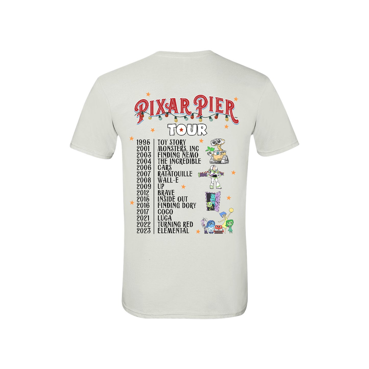 Pixar Pier Tour Tee