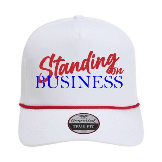 Standing On Business Cap
