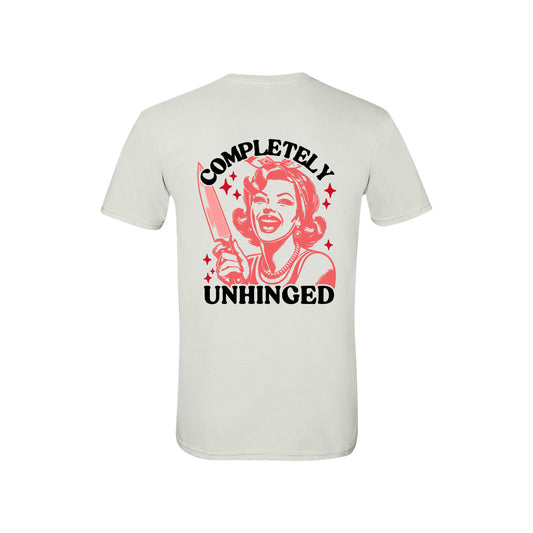 Completely Unhinged Tee | Pink