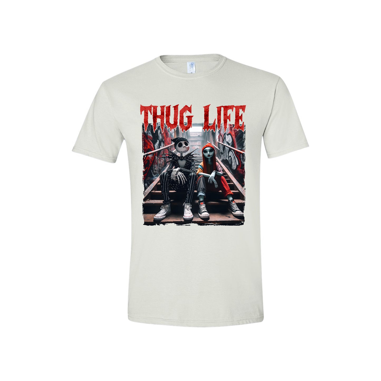 Thug Life Jack and Sally Tee