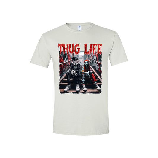 Thug Life Jack and Sally Tee