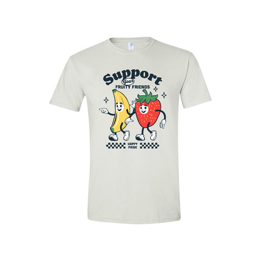 Support Your Fruity Friends Tee