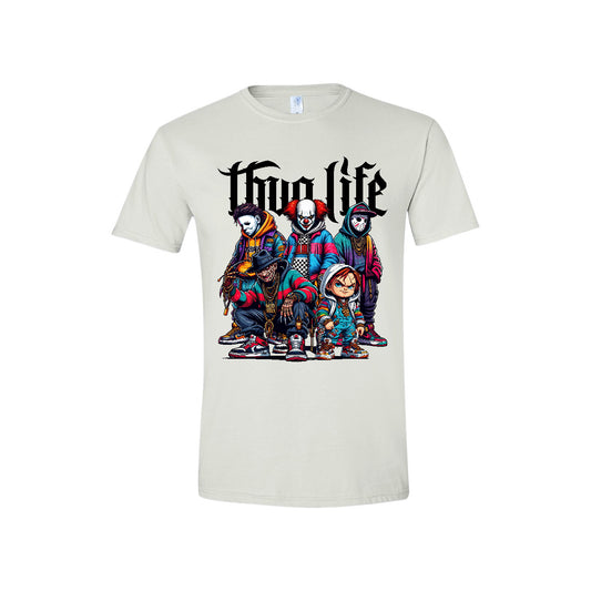 Thug Life Horror Tee Group